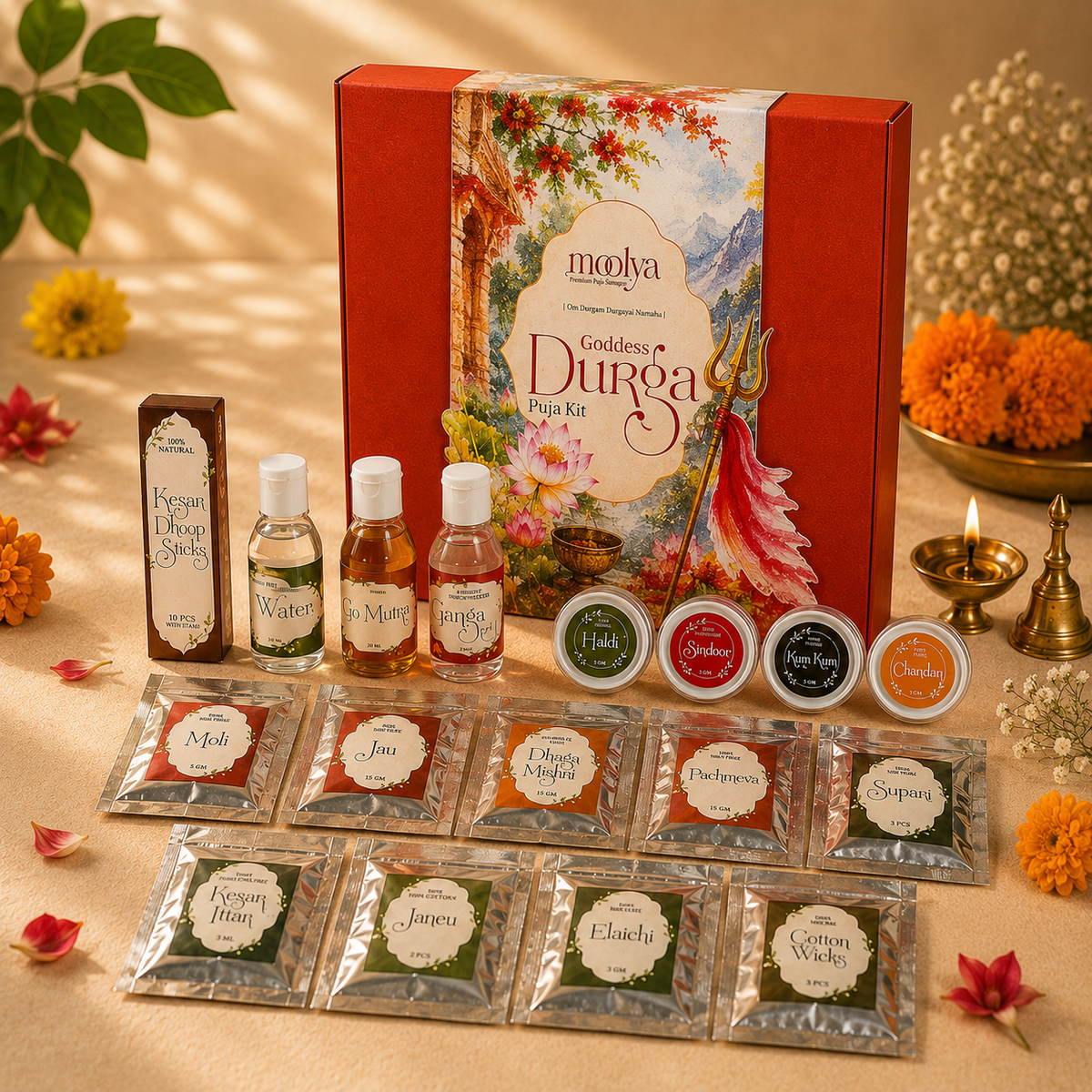 Durga Puja Box - 27 items inside