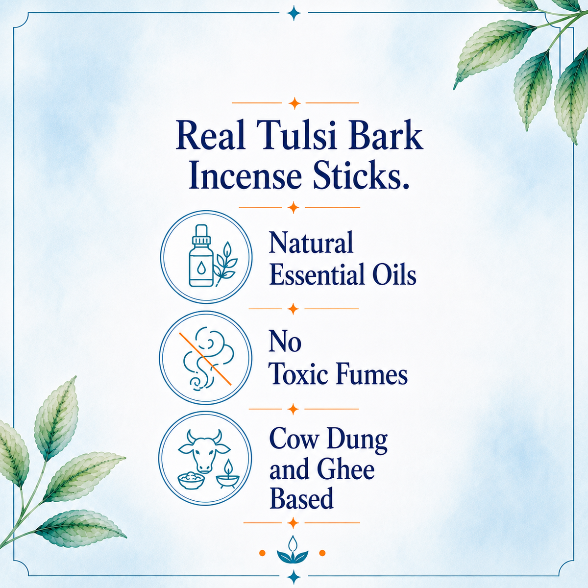 Tulsi Bark Dhoop - Chandan